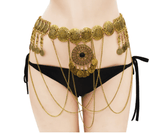 Body chain body belt gold body chainbelt